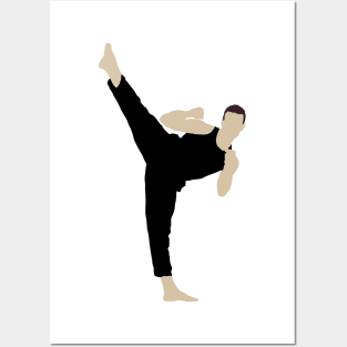 Jcvd Kick Posters and Art